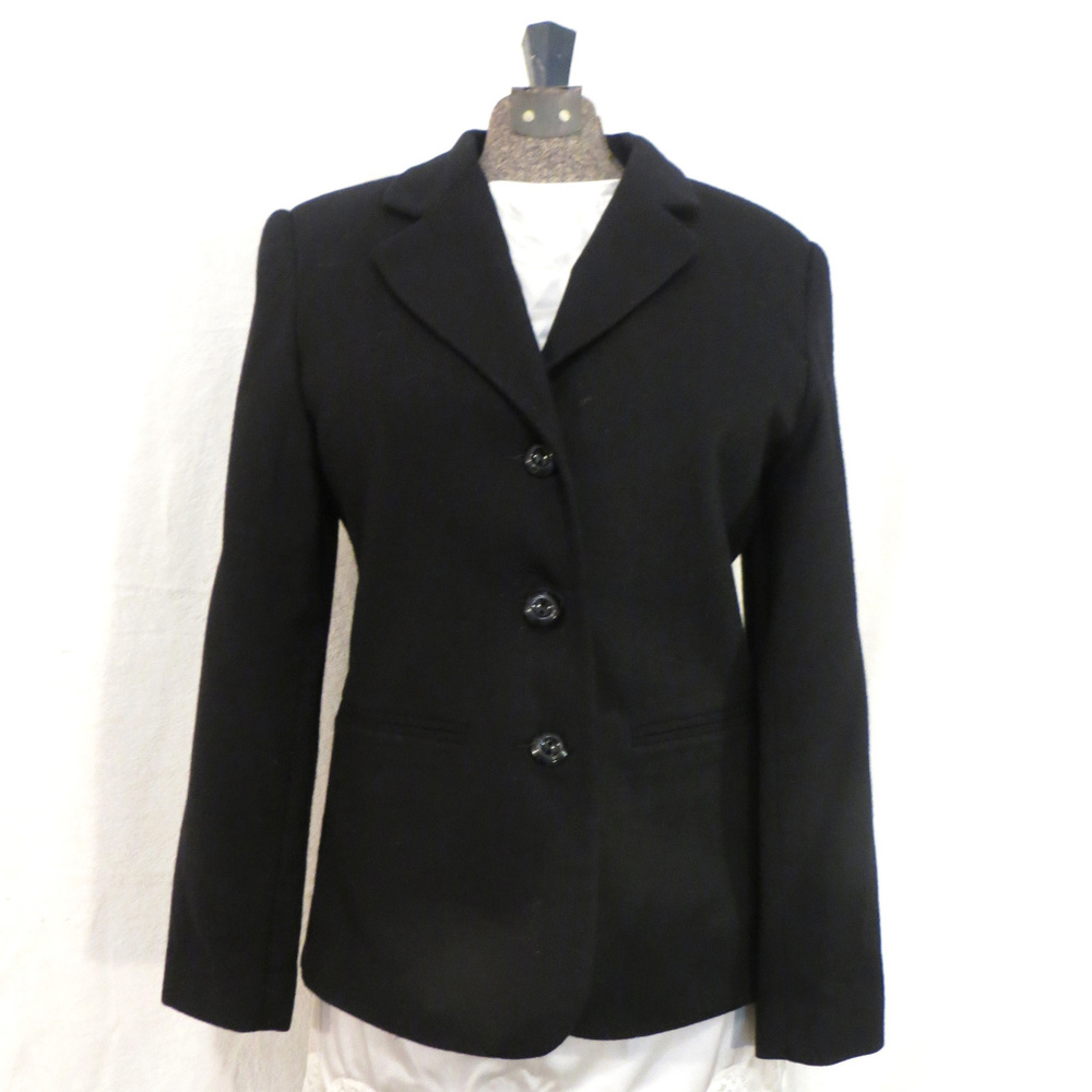 Black Wool Sag Harbor Blazer sz 10